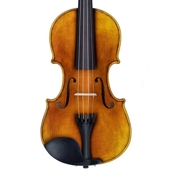 Rudolph  tude violin 3/4 Stradivari model, oil varnish with antique finish, european maple, ebony fittings