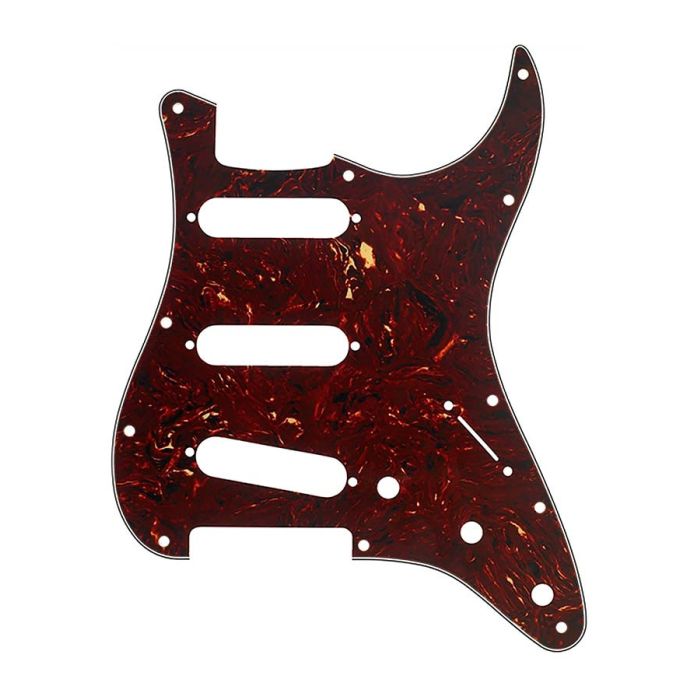 Fender Genuine Replacement Part slagplaat Strat®, SSS, 11 schroefgaten, 4 ply, tortoise shell