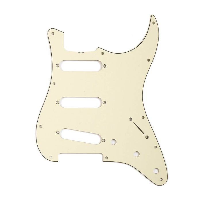 Fender Genuine Replacement Part slagplaat62 Vintage Strat, SSS, 11 schroefgaten, 3 ply, mint green