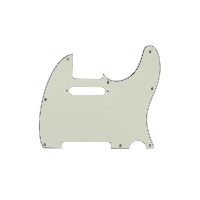 Fender Genuine Replacement Part slagplaat Standard Tele®, 8 schroefgaten, 3 ply, mint green