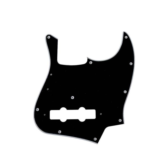 Fender Genuine Replacement Part slagplaat75 Jazz Bass®, 11 schroefgaten, 3-ply, black