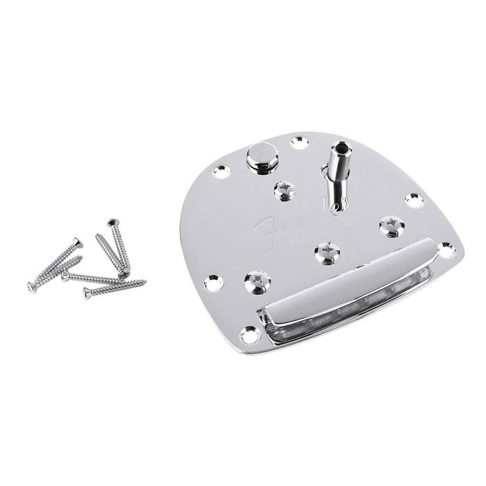 Fender Genuine Replacement Part tremolo assembly tremolo section Jaguar/Jazzmaster USA, chrome