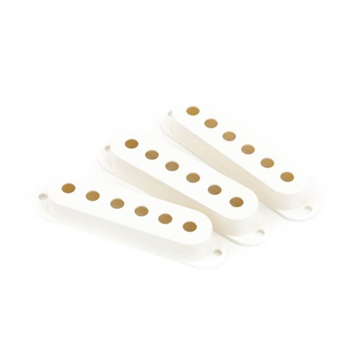 Fender Genuine Replacement Part pickup covers Stratocaster®, white, plastic, set of 3