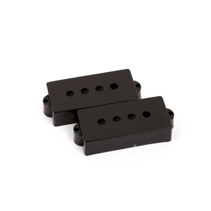 Fender Genuine Replacement Part pickup covers P-Bass, black, plastic, set of 2