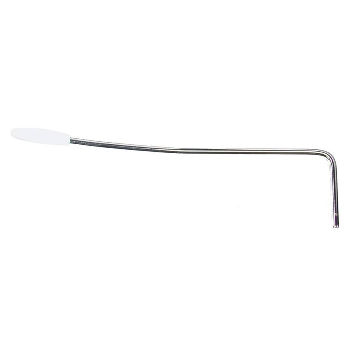 Fender Genuine Replacement Part tremolo arm for Import Jaguar/Jazzmaster, chrome with white tip