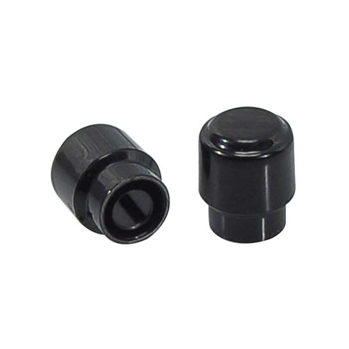 Fender Genuine Replacement Part switch tips Tele, barrel model, black, 2 pcs