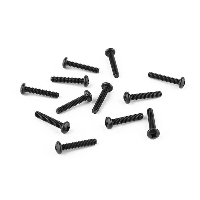 Fender Genuine Replacement Part intonation screws, American Series Strat/Tele, short 4-40 x 5/8, zwart, 12 pcs