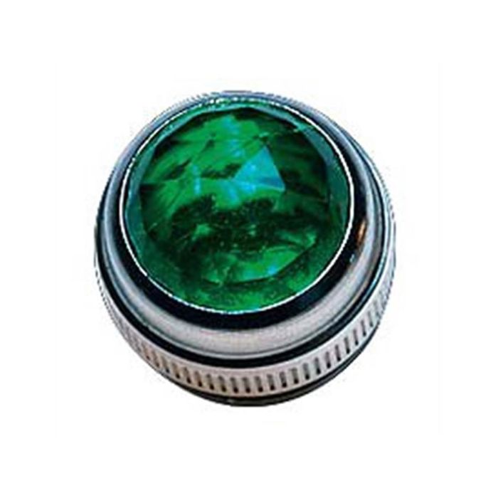 Fender Genuine Replacement Part amplifier jewel, green