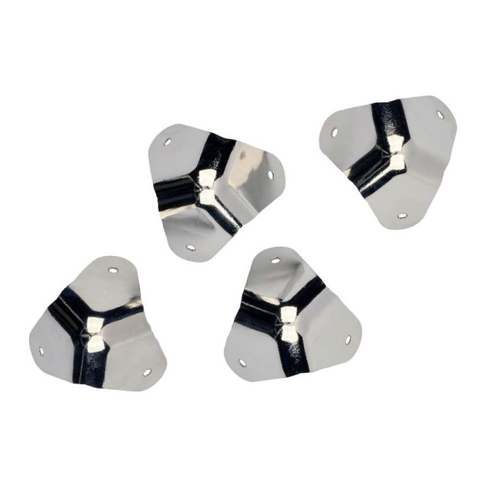 Fender Genuine Replacement Part amp corner set (standard 3 screw mount), set of 4