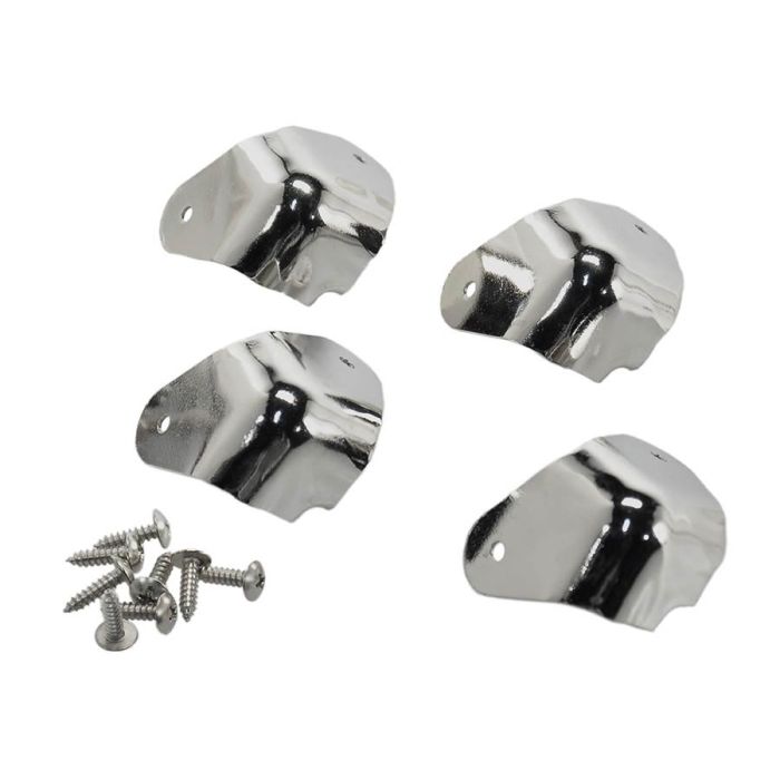 Fender Genuine Replacement Part amp corner set (2 screw mount  tongue), set of 4