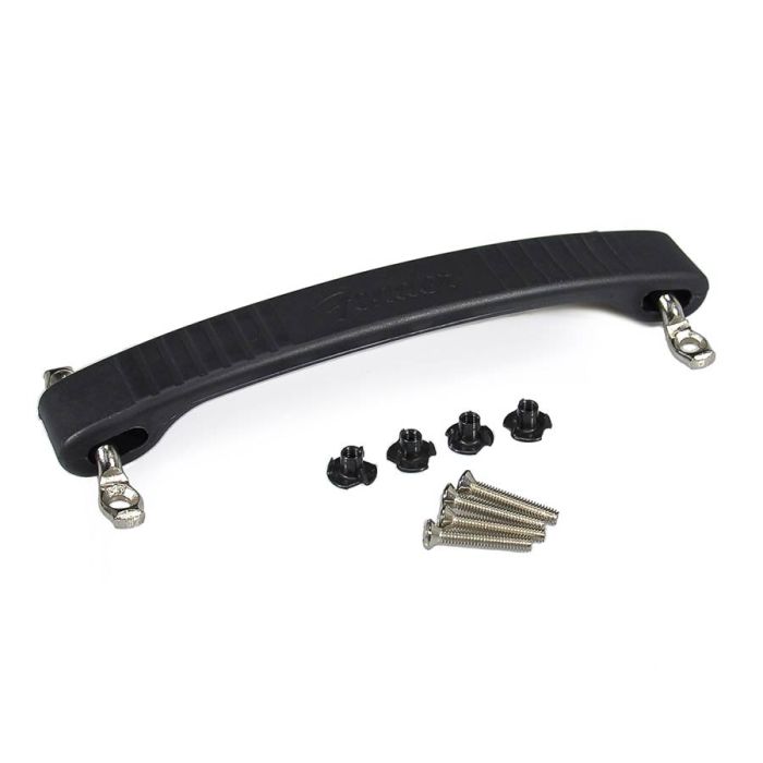 Fender Genuine Replacement Part amp handle, molded  enï en¾ endog bone enï en¾inch  style, black