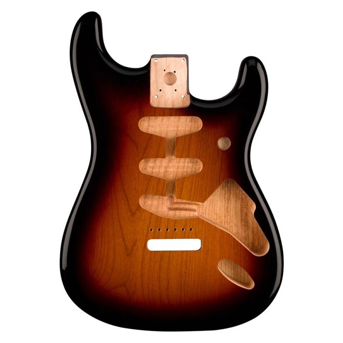 Fender Genuine Replacement Part Stratocaster body (vintage bridge), alder, 3-tone sunburst