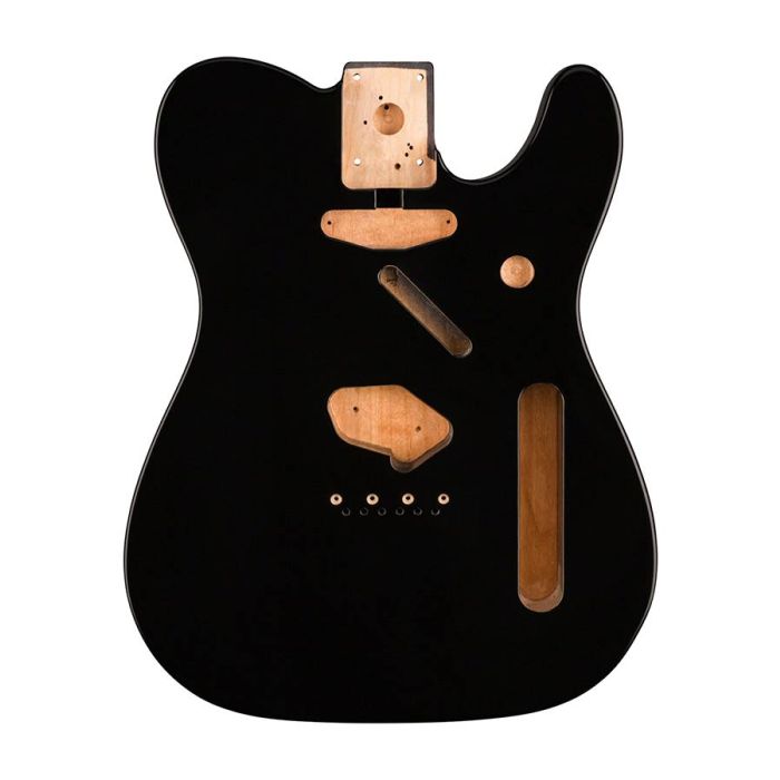 Fender Genuine Replacement Part Telecaster body (vintage bridge), alder, black