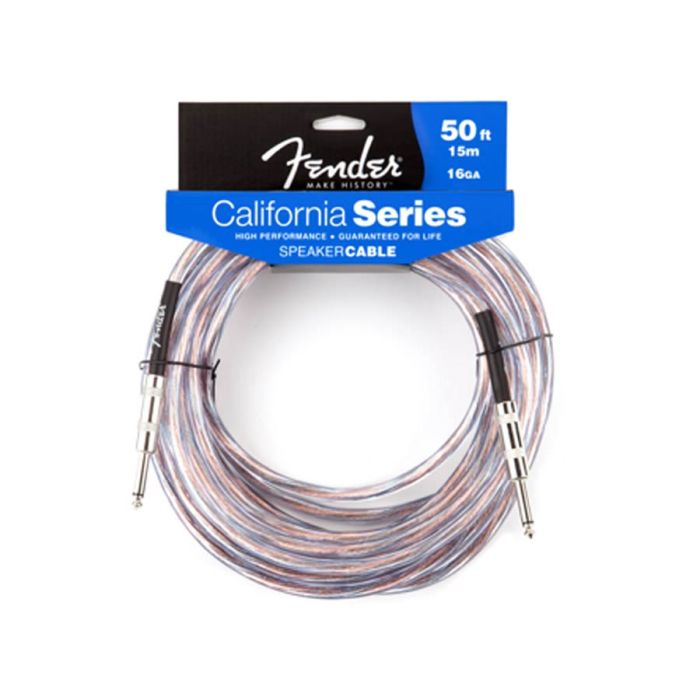 Fender Outlet speakerkabel, 16GA / 1.5mm2, 50ft, 1/4" jack-1/4" jack