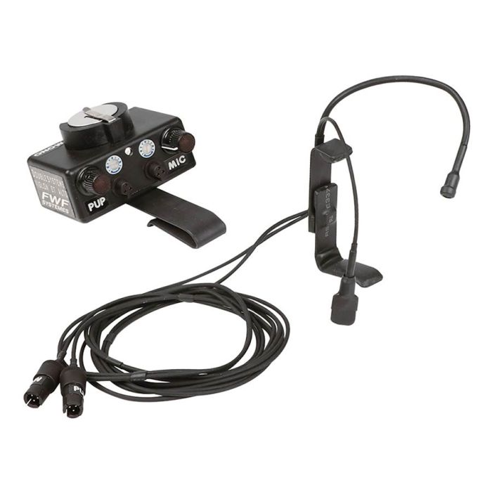 FWF violin and viola omnidirectional microphone  double piezo with preamp and volume control