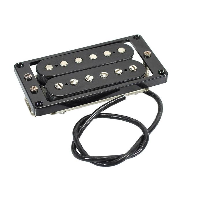 Fender Outlet pickup assembly,HB Hot Rod, 4 conductors, with pickup frame, black