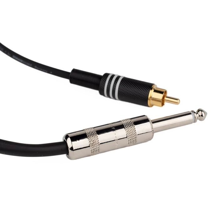 Boston audio signal cable, RCA to 6.3mm jack mono, 6.00 meter, for FWF-MV1 pickup system