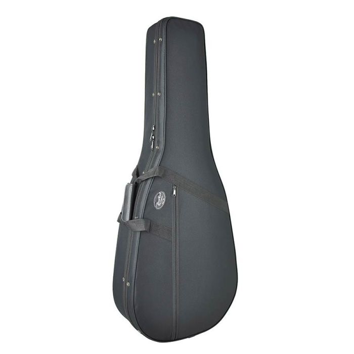 Boston Softcase nylon softcase met polystyreen vulling voor dreadnought gitaar, met accessoire vak en schouderrieme