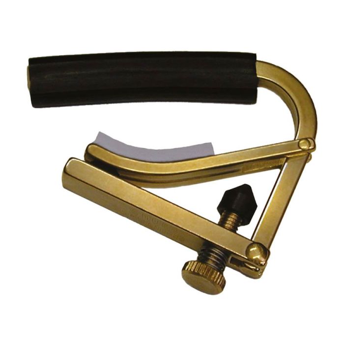 Shubb Original Series capo voor akoestische en elektrische staalsnarige gitaren, messing