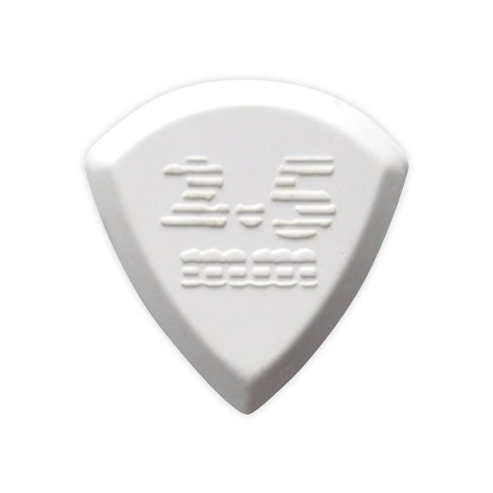 ChickenPicks thermosetting polymer picks, 5-pack, wit, 2.5mm BadAzz III