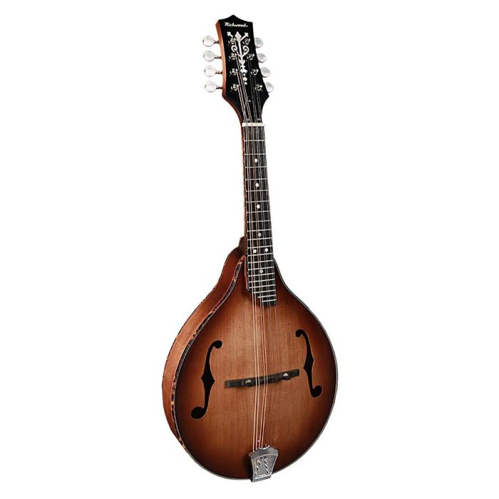 Richwood Heritage Series mandoline A-style, massief sparren top, massief esdoorn zij-en achterkant