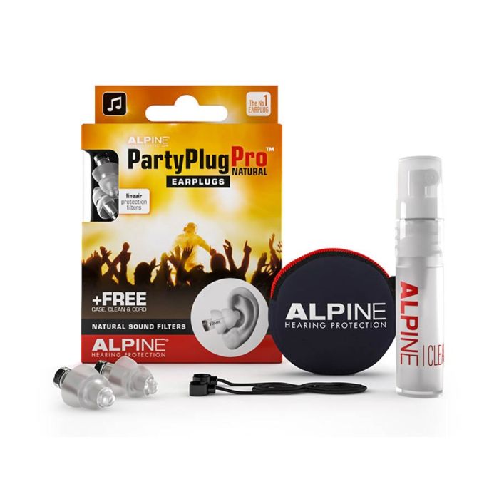 Alpine Hearing Protection PartyPlug Pro oordoppen, naturel