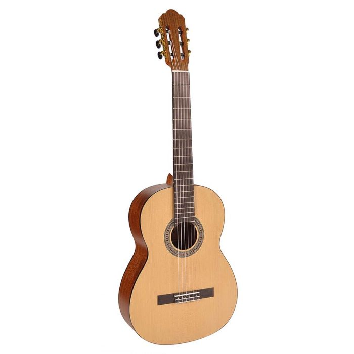 Salvador klassieke gitaar, spruce top, sapele b&s, Savarez snaren, satin finish