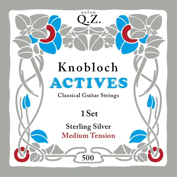 Knobloch Sterling silver QZ snarenset klassiek mt (sterling silver en qz nylon)