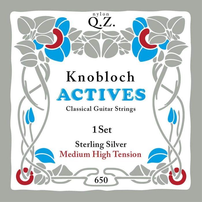 Knobloch Sterling silver QZ snarenset klassiek mht (sterling silver en qz nylon)