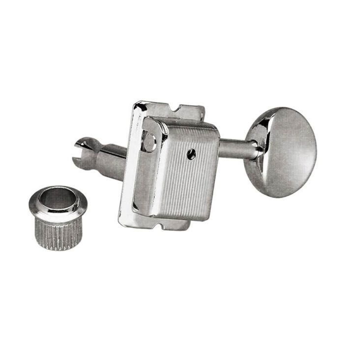 Gotoh Master Relic Collection machine heads for guitar, 6x left, ratio 1:15, aged nickel button, aged nickel