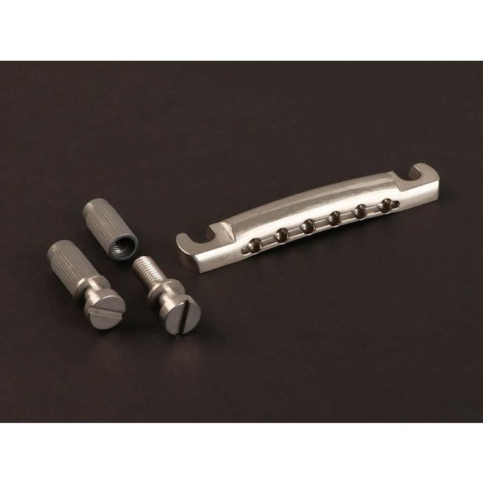 Gotoh Master Relic Collection tailpiece guitar, LP-model, with studs and anchors, stud distance 82mm, aged nickel