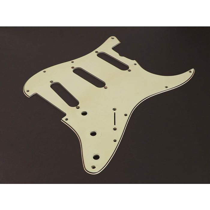 Boston Master Relic Series pickguard Stallion SSS, 3 ply mint ivory relic