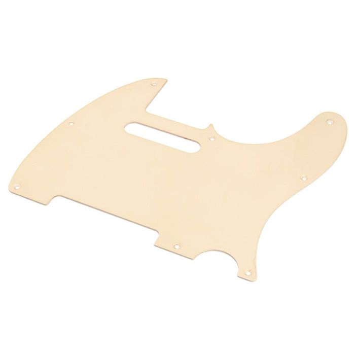 Boston Master Relic Series pickguard Teaser 1 ply, vintage white relic