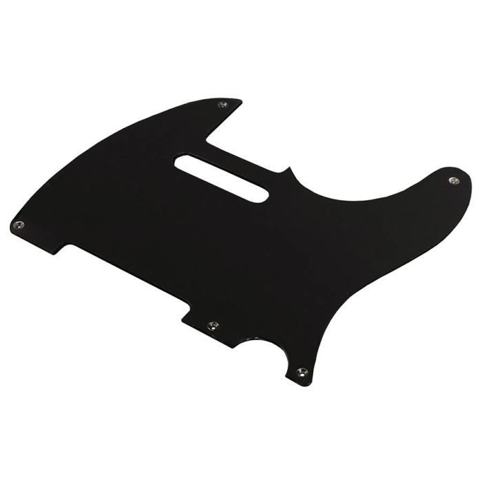 Boston Master Relic Series pickguard Teaser 1 ply, black bakelite relic