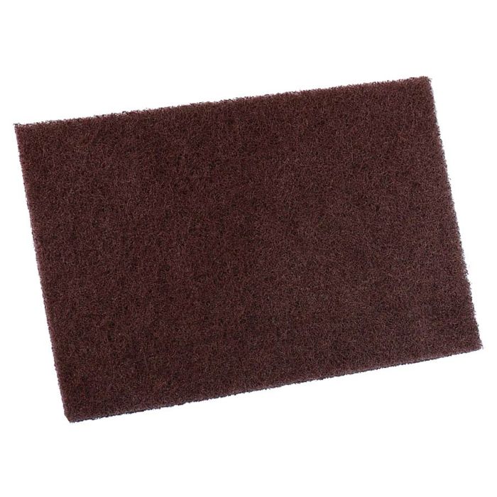 Shinex abrasive pad (152x229x6mm), 120 grit, perfect for curved surfaces