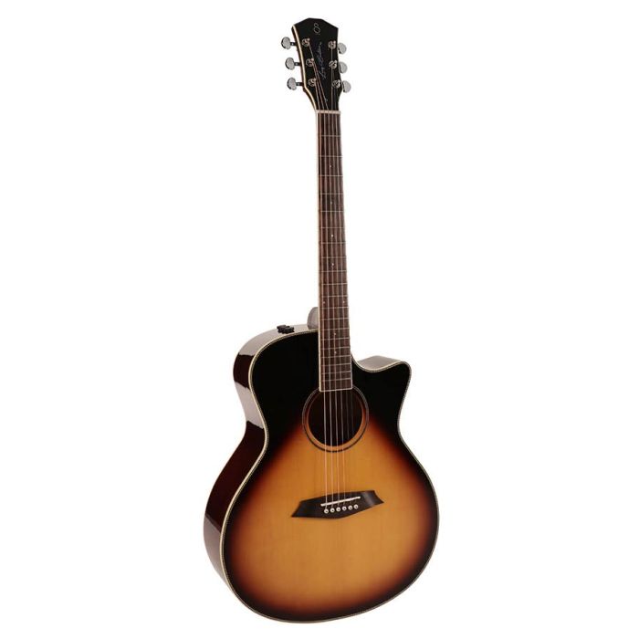 Sire Guitars A3 Series Larry Carlton akoestische grand auditorium gitaar met SIB electronica en cutaway, sunburst