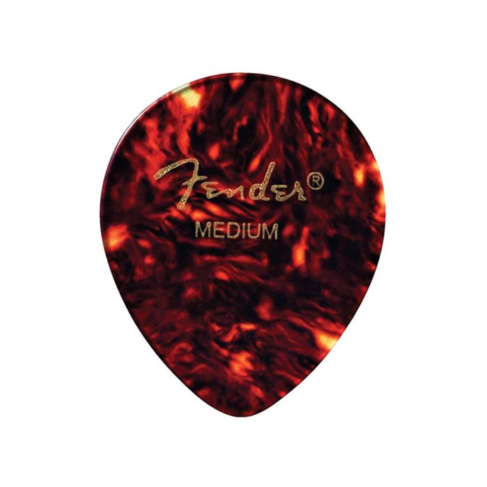 Fender Classic Celluloid Picks 12 pcs 347 shape heavy shell guitar picks