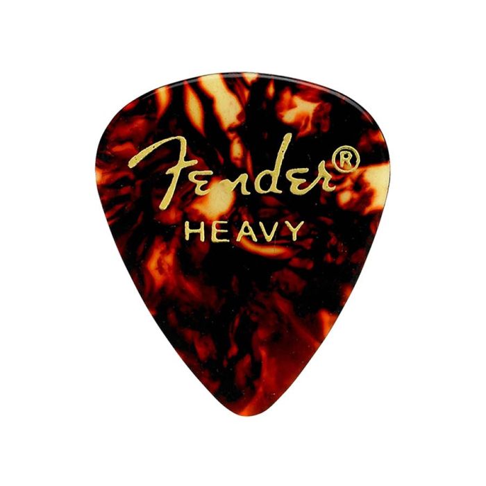 Fender Classic Celluloid Picks 12 pcs 351 shape heavy shell guitar picks