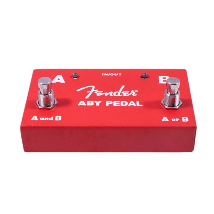 Fender ABY switch pedal, red