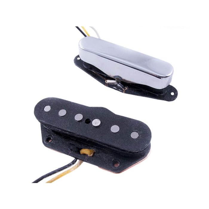 Fender Genuine Replacement Part pickup set Twisted Tele, black/chrome