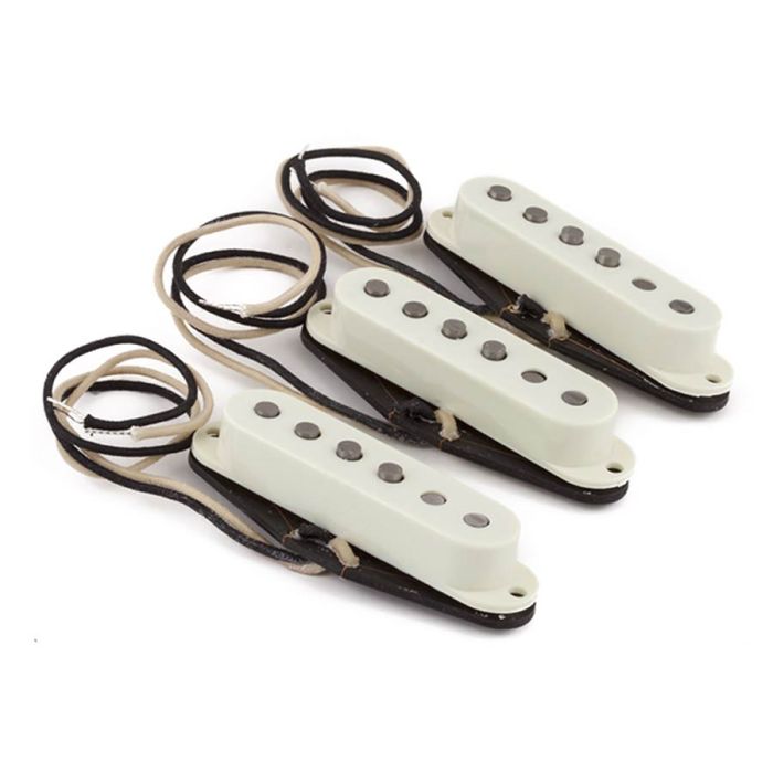 Fender Genuine Replacement Part pickup set Pure Vintage '59 Strat, vintage white