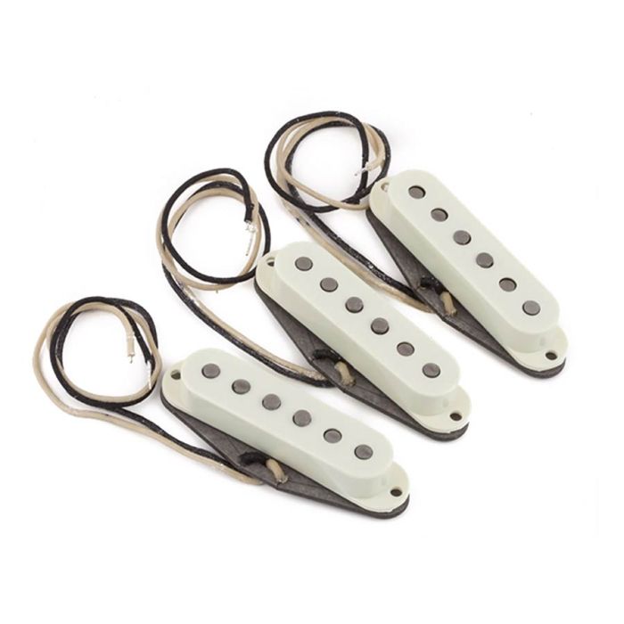 Fender Genuine Replacement Part pickup set Pure Vintage '65 Strat, vintage white