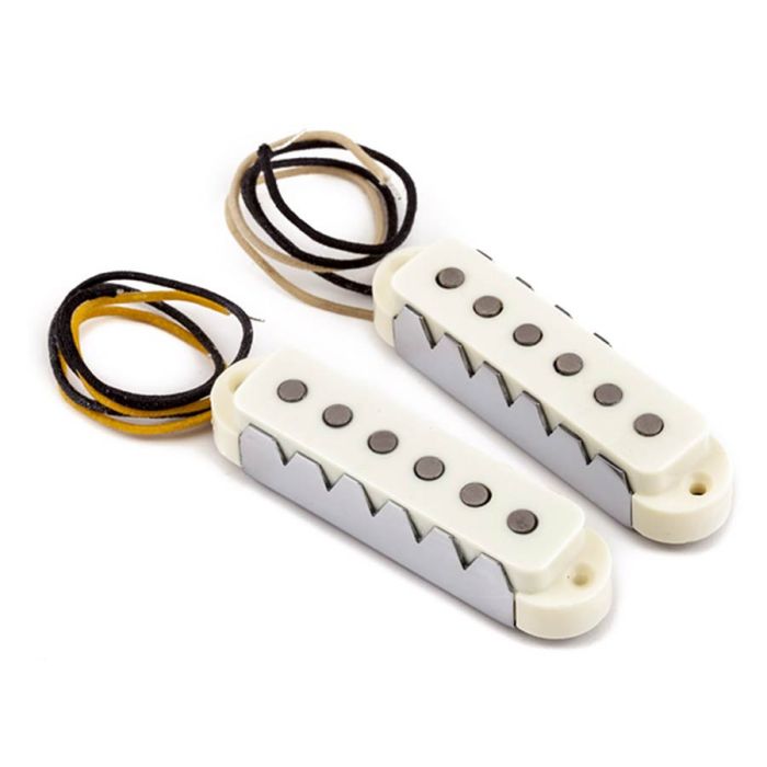 Fender Genuine Replacement Part pickup set Pure Vintage '65 Jaguar Pickup, vintage white