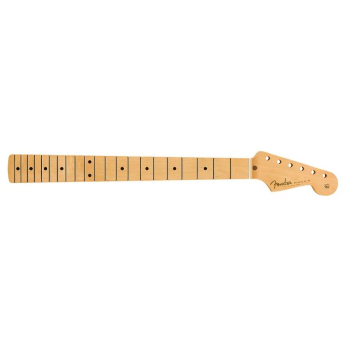 Fender Genuine Replacement Part 50's Stratocaster neck, 21 medium jumbo frets, 9,5" radius maple fingerboard, soft V-shape