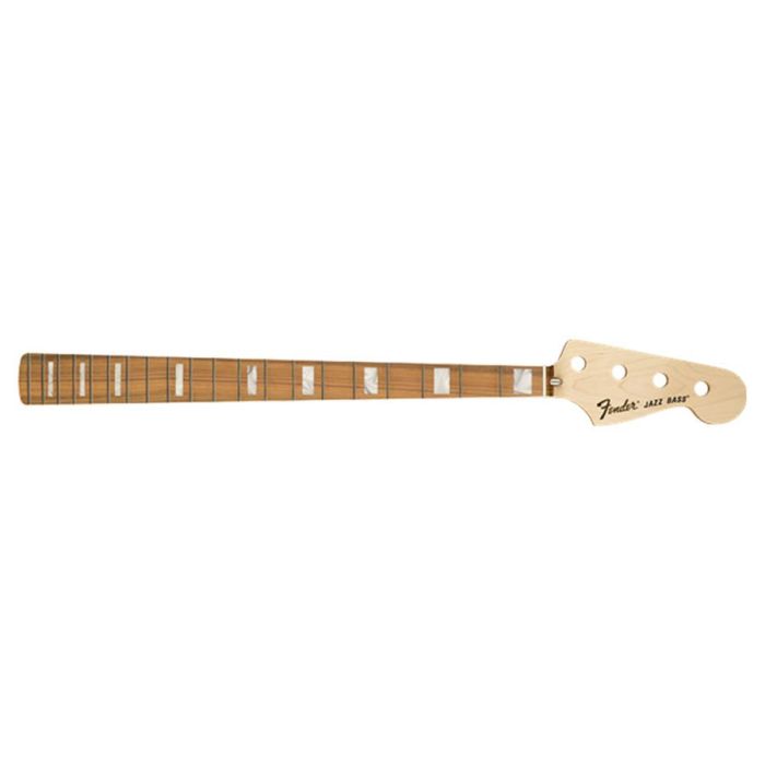 Fender Genuine Replacement Part 70's Jazz Bass neck, 20 medium jumbo frets, block inlay, 7,25" radius pau ferro fingerboard, C-sha