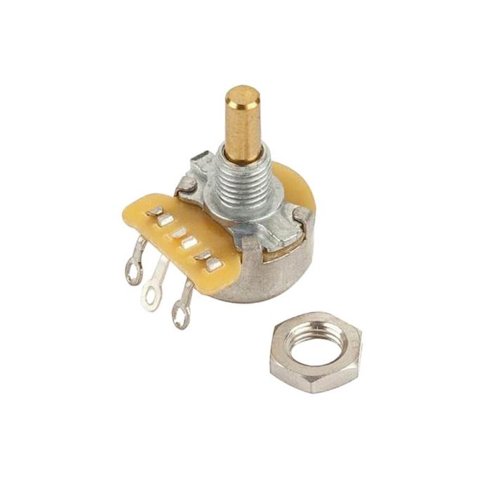 Fender Genuine Replacement Part 1 MEG mini potentiometer, .375" length bushing, solid shaft