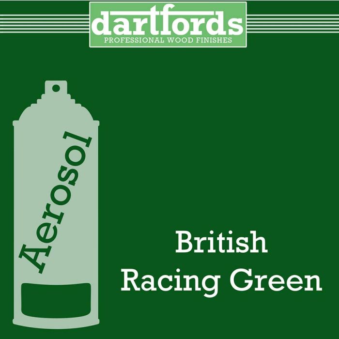 dartfords Nitrocellulose Paint British Racing Green - 400ml aerosol