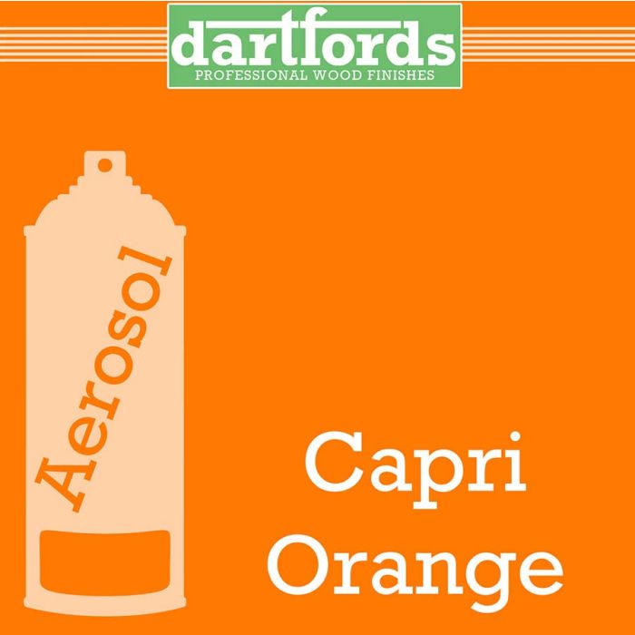 dartfords Nitrocellulose Paint Capri Orange - 400ml aerosol