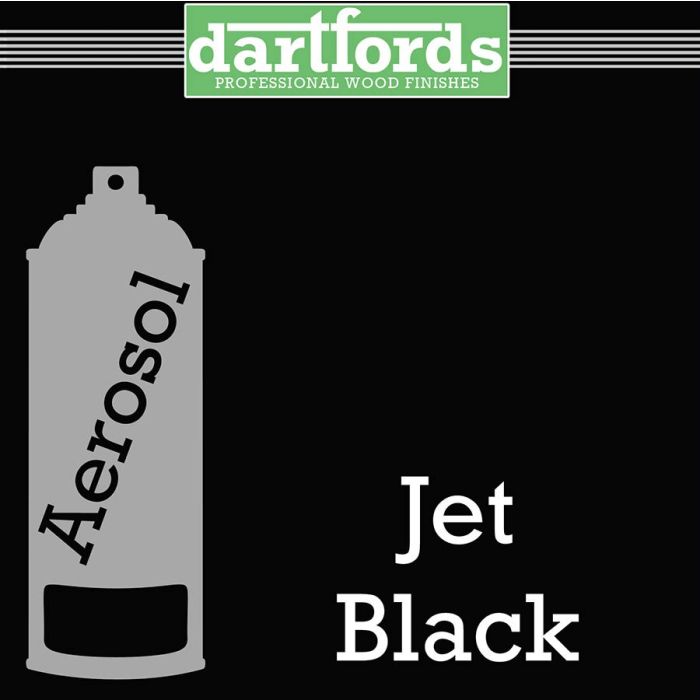 dartfords Nitrocellulose Paint Jet Black - 400ml aerosol