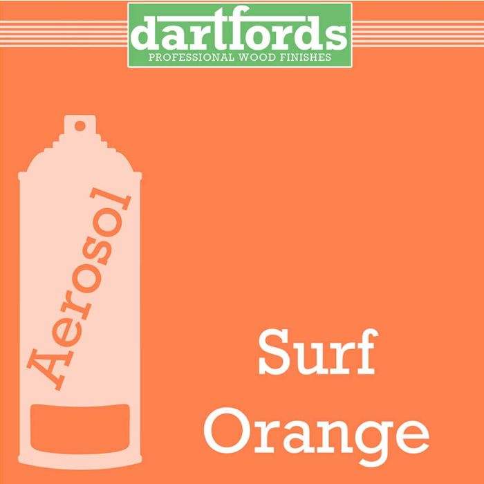 dartfords Nitrocellulose Paint Surf Orange - 400ml aerosol